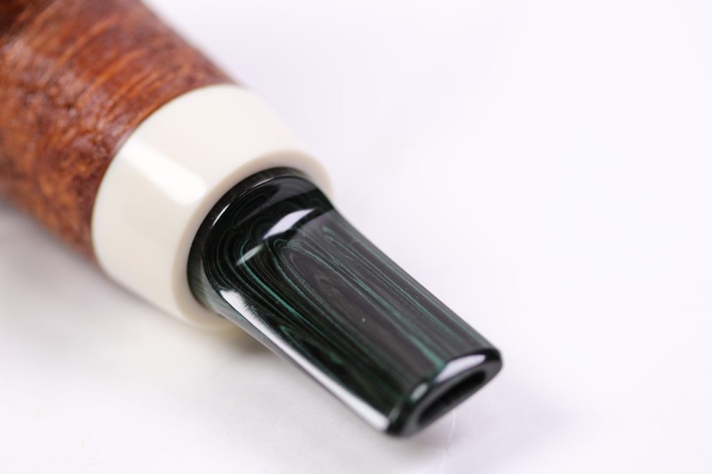 Kunitomo`s DOUBLE BARREL” nose warmer Tobacco Pipes Japan